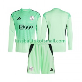 Fußballtrikots Ajax Amsterdam Torwart Kinder 2025-2026 Langarm Heimtrikotsatz kaufen